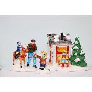 Dept 56 Snow Village - Pint Size Pony Rides